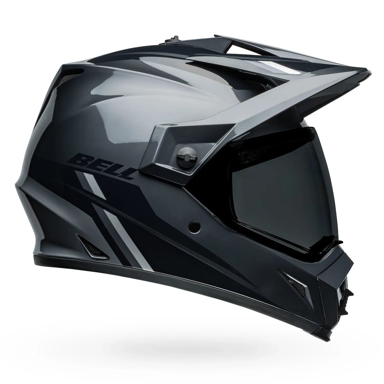 CASCO DE MOTO BELL MX9 ADVENTURE MIPS ALPINE CHARCOAL SILVER