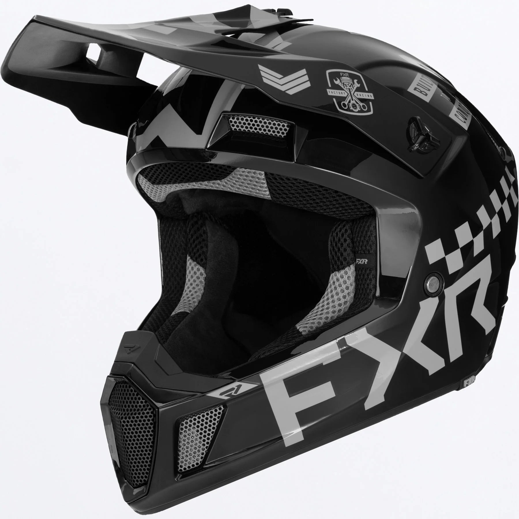 CASCO DE MOTO FXR | CLUTCH GLADIATOR GRIS