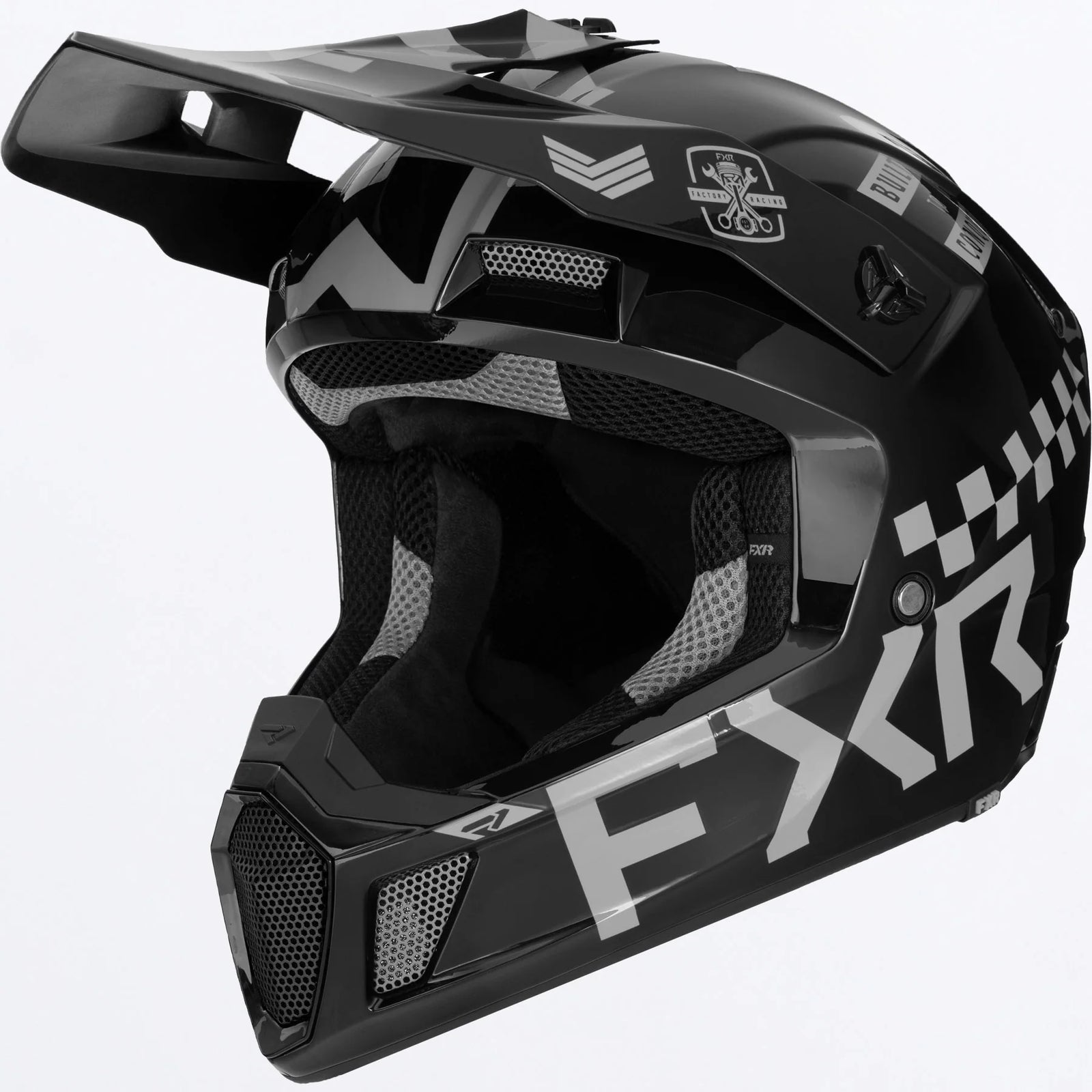 CASCO DE MOTO FXR | CLUTCH GLADIATOR GRIS