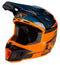 KLIM MOTORCYCLE HELMET | F3 CARBON PRO OFF-ROAD STRIKER PETROL ORANGE