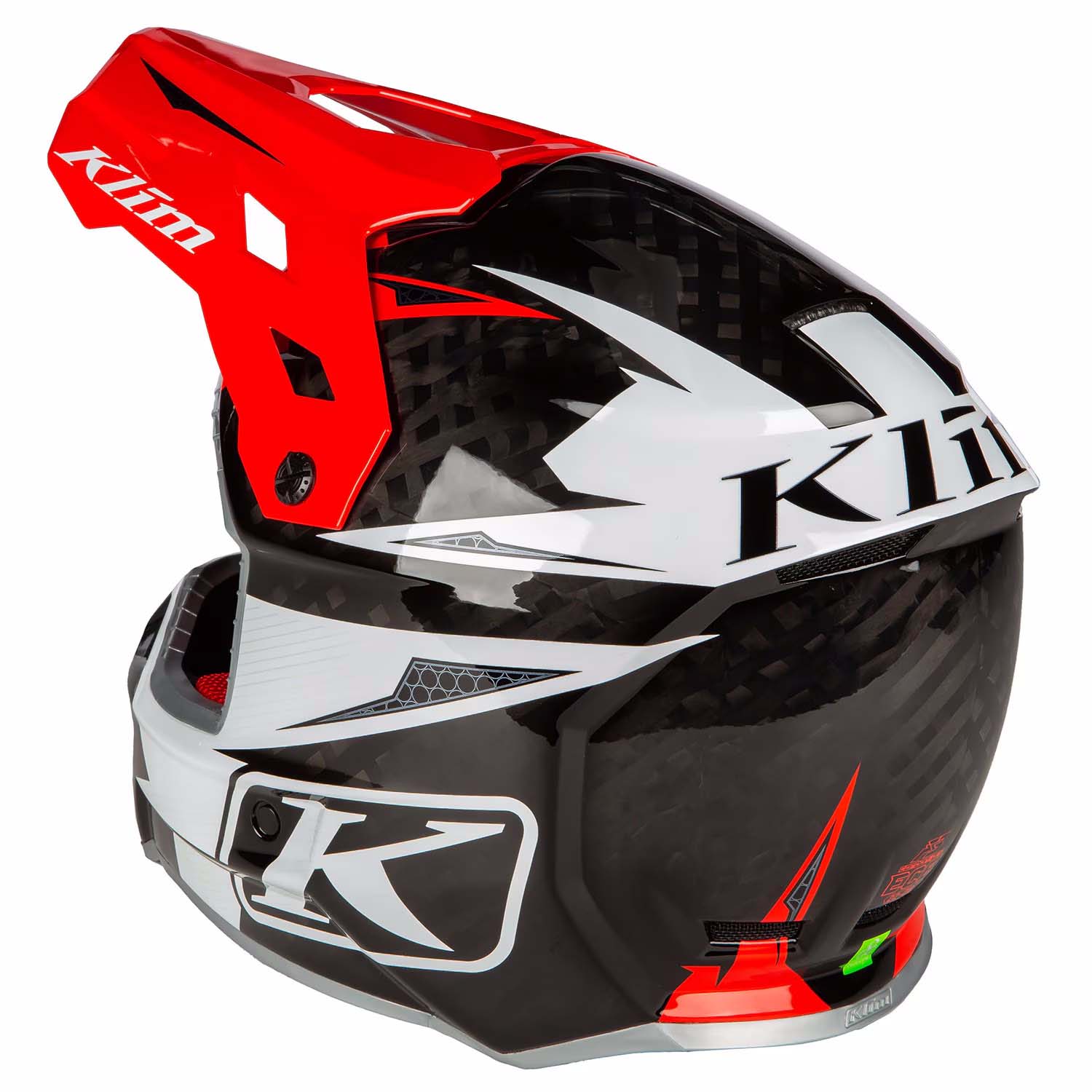 CASCO DE MOTO KLIM | F3 CARBON PRO OFF-ROAD REDROCK
