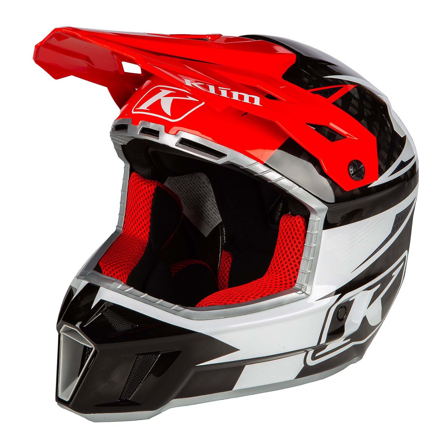 CASCO DE MOTO KLIM | F3 CARBON PRO OFF-ROAD REDROCK