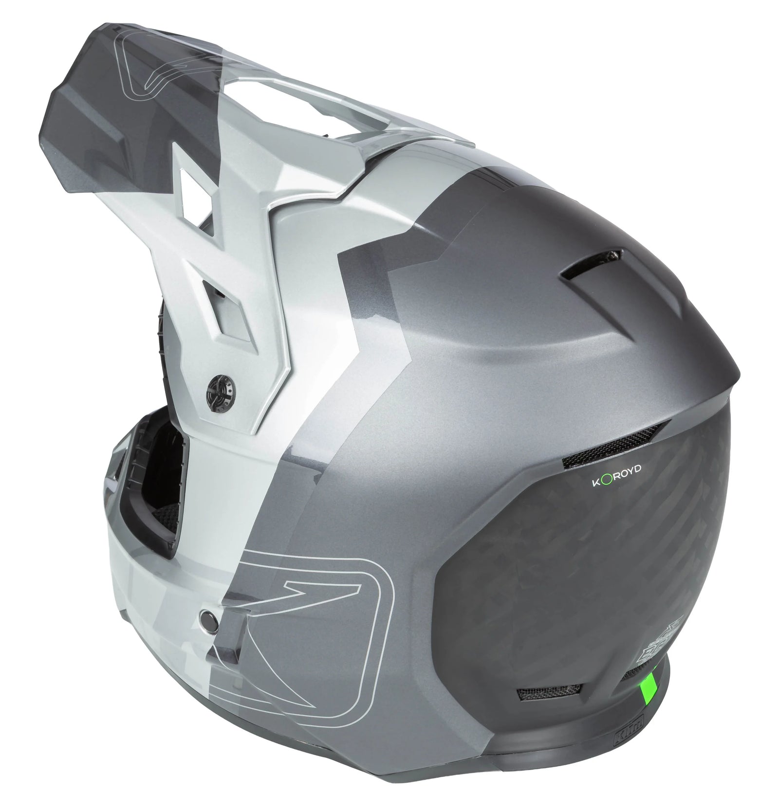 KLIM MOTORCYCLE HELMET | F3 CARBON PRO OFF-ROAD STRIKER PETROL ORANGE