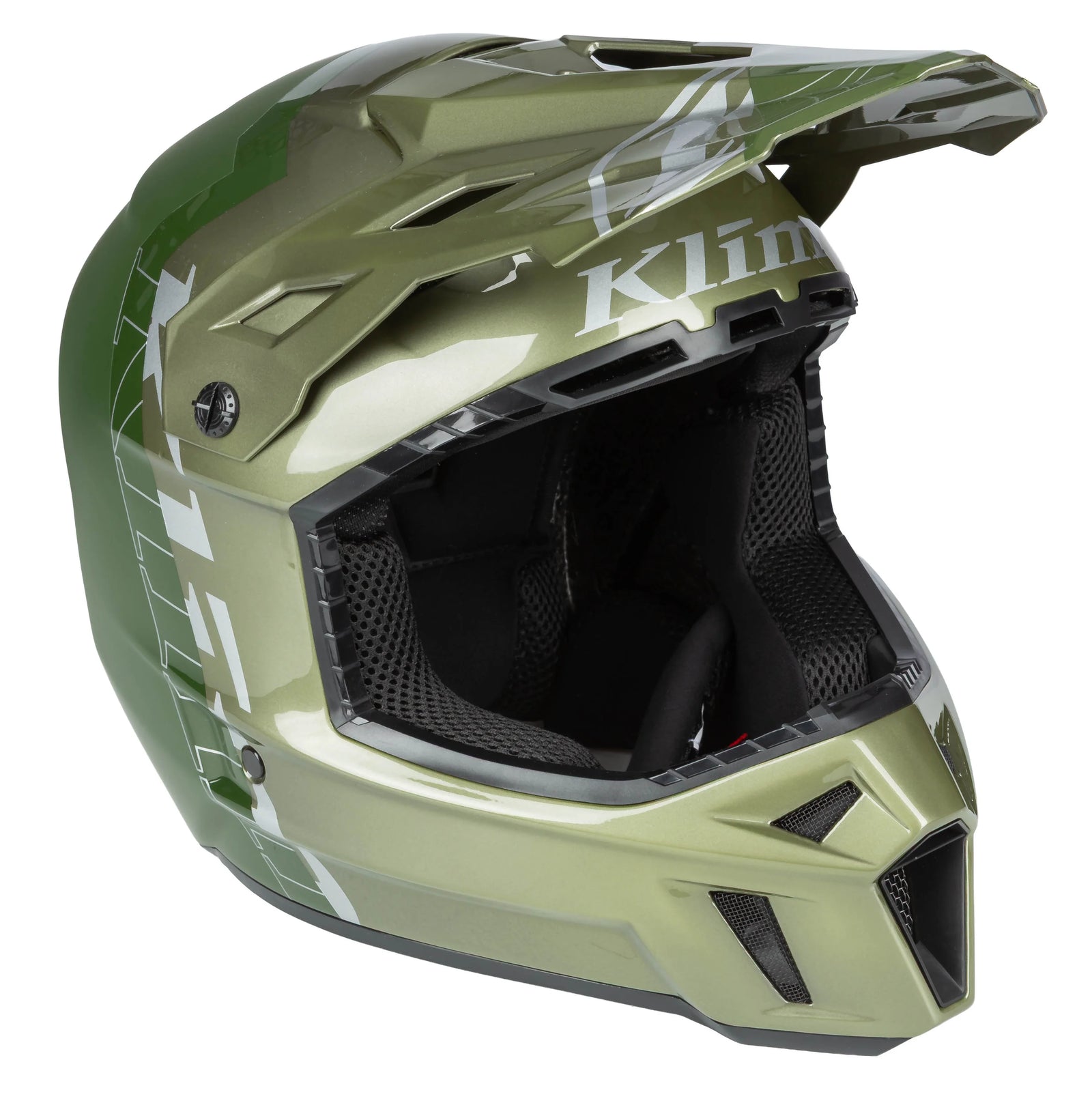KLIM MOTORCYCLE HELMET | F3 CARBON PRO OFF-ROAD STRIKER PETROL ORANGE