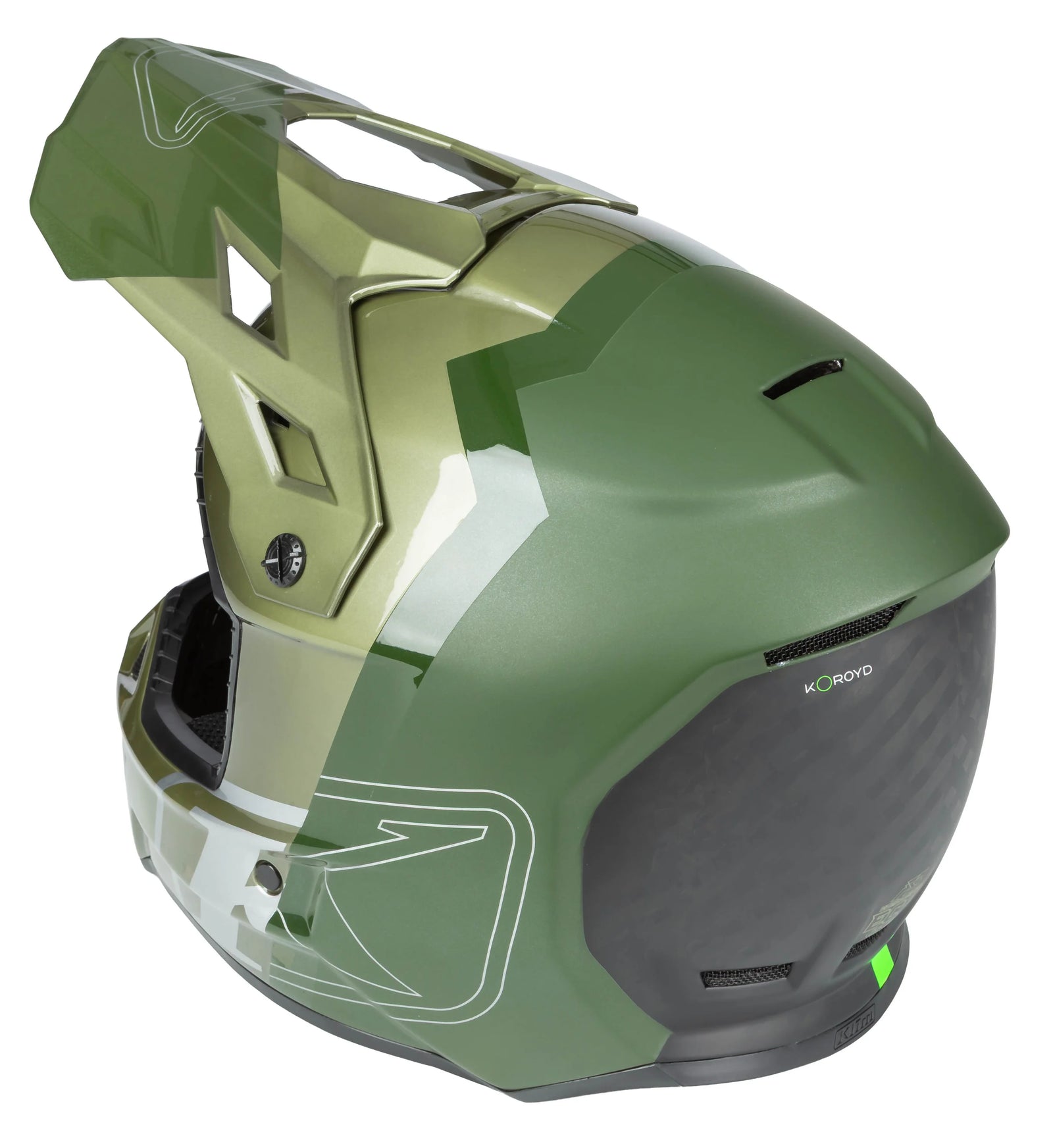 KLIM MOTORCYCLE HELMET | F3 CARBON PRO OFF-ROAD STRIKER PETROL ORANGE