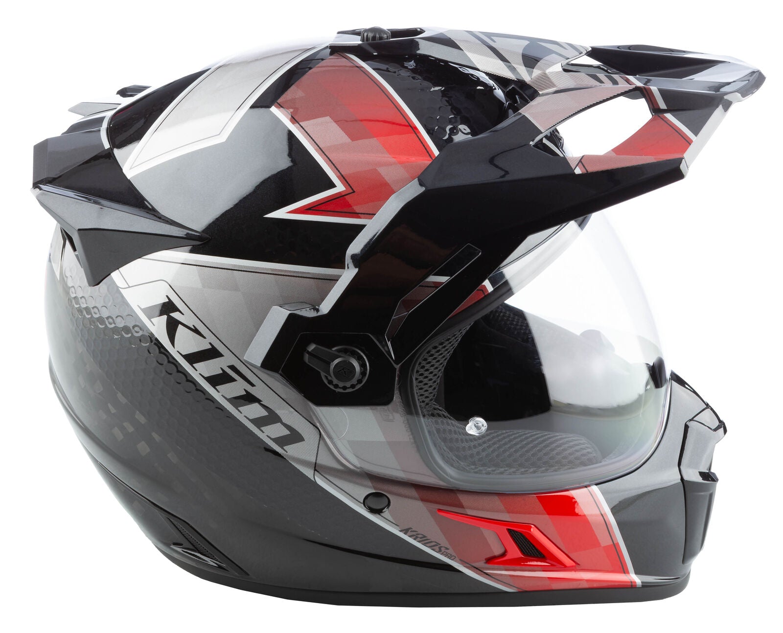 KLIM MOTORCYCLE HELMET | KRIOS PRO SPECTRUM BLACK FIERY RED