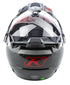 KLIM MOTORCYCLE HELMET | KRIOS PRO SPECTRUM BLACK FIERY RED
