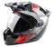 KLIM MOTORCYCLE HELMET | KRIOS PRO SPECTRUM BLACK FIERY RED