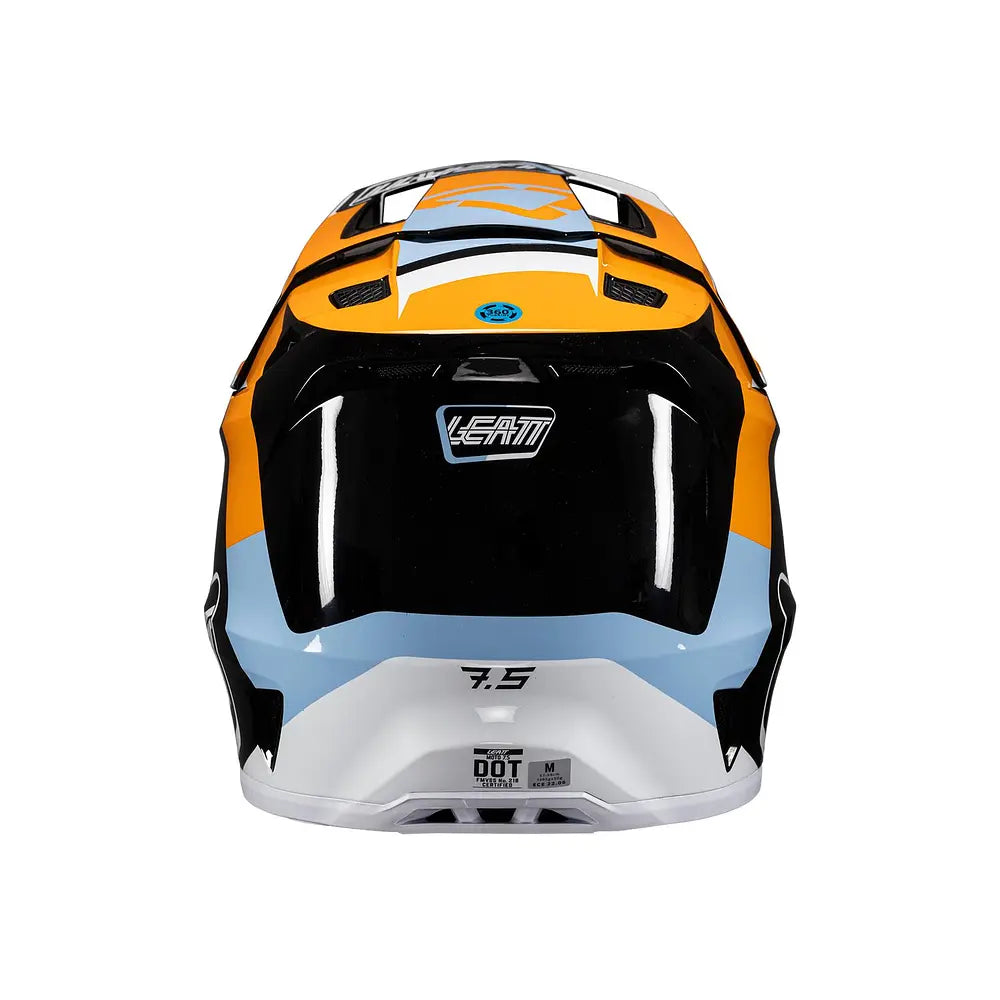 CASCO DE MOTO LEATT 7.5 ORANGE + ANTIPARRAS 4.5