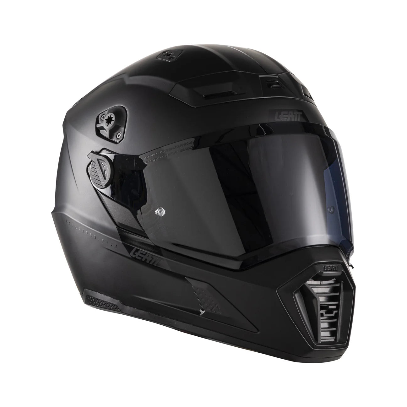 CASCO DE MOTO LEATT ADVENTURE 7.5 MÁS ANTIPARRAS 2.5 KIT NEGRO