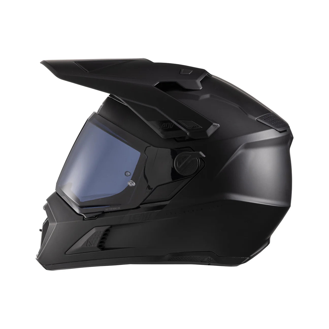 CASCO DE MOTO LEATT ADVENTURE 7.5 MÁS ANTIPARRAS 2.5 KIT NEGRO