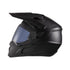 CASCO DE MOTO LEATT ADVENTURE 7.5 MÁS ANTIPARRAS 2.5 KIT NEGRO