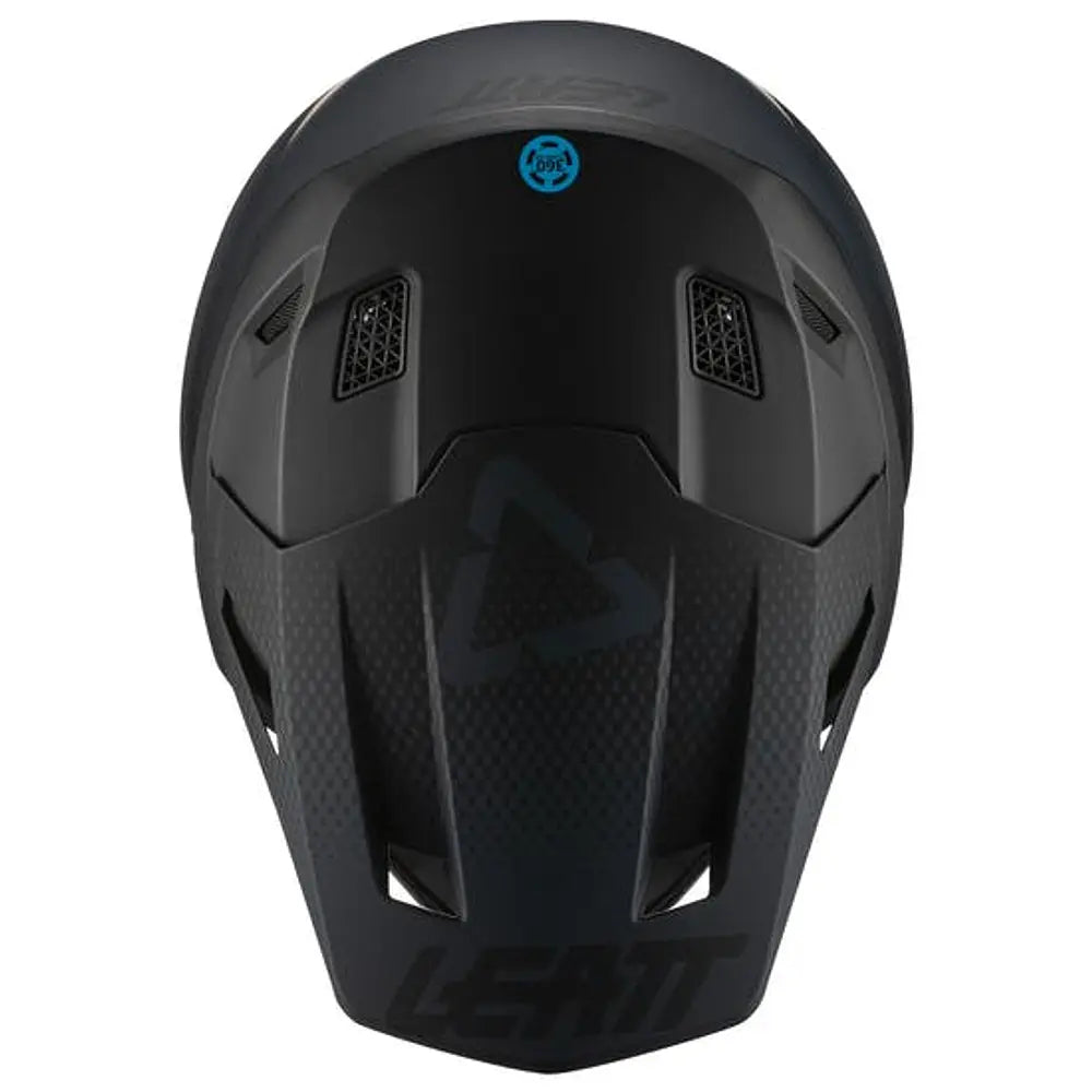 CASCO DE MOTO LEATT 7.5 BLACK + ANTIPARRAS 4.5