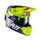 LEATT 7.5 LIME MOTORCYCLE HELMET + 4.5 GOGGLES
