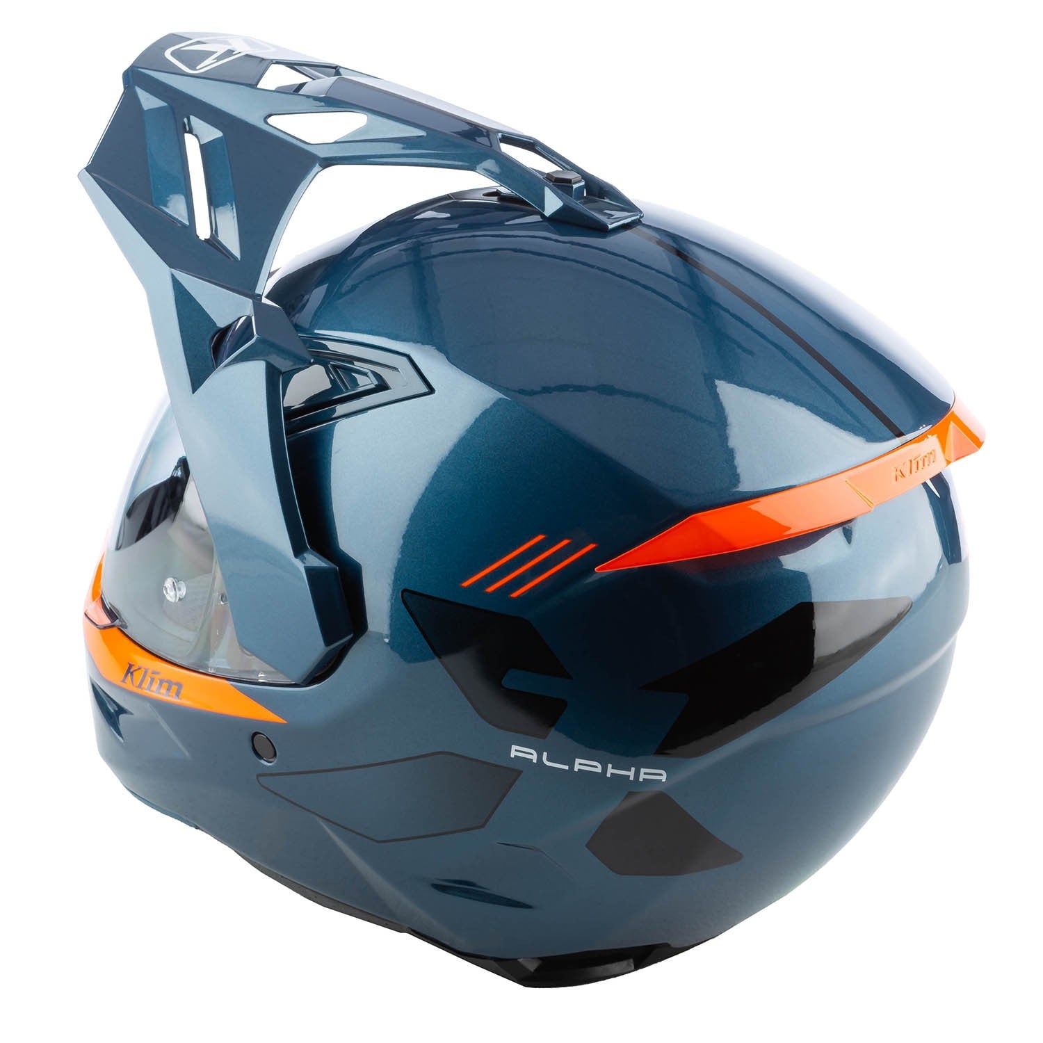 CASCO DE MOTO KLIM X1 ALPHA | GLOSS CONCEPT PETROL STRIKE ORANGE