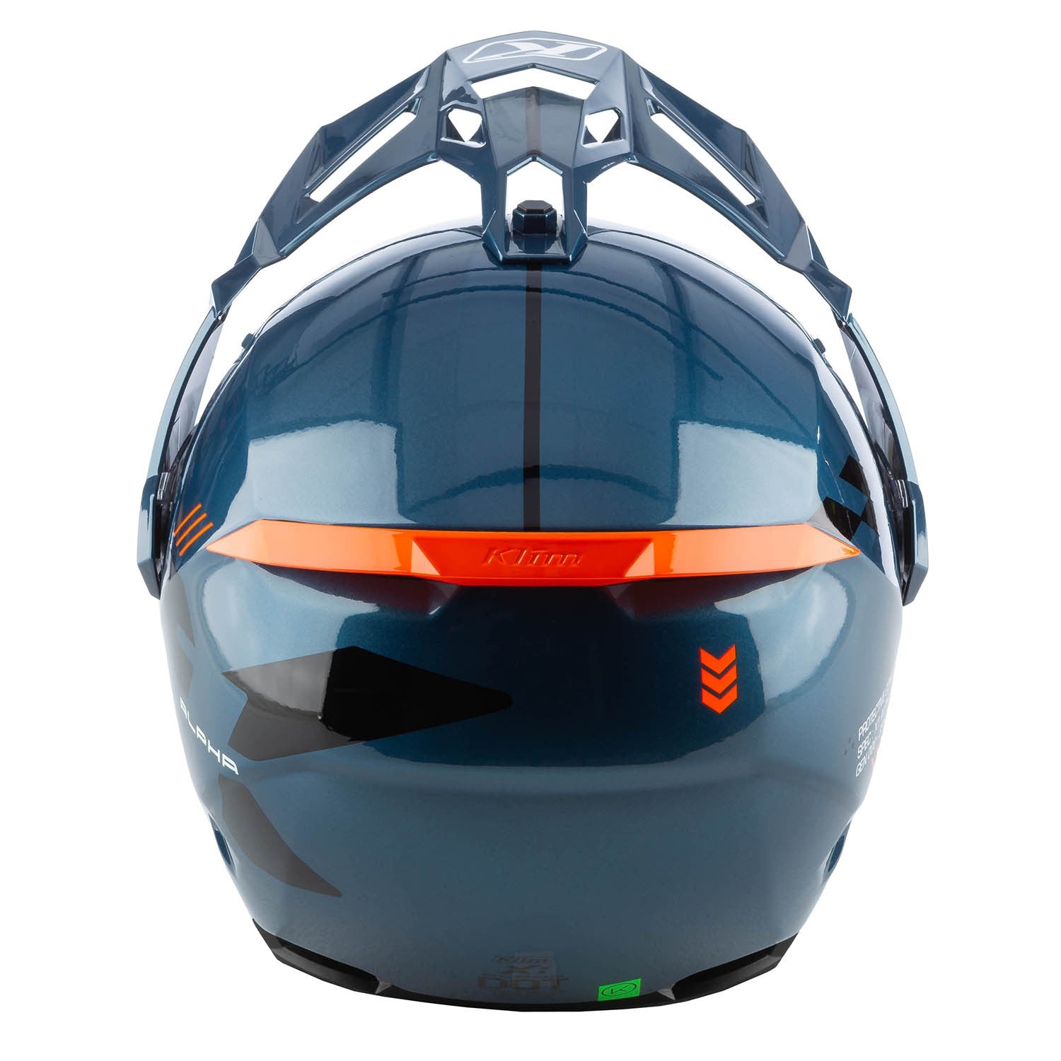 CASCO DE MOTO KLIM X1 ALPHA | GLOSS CONCEPT PETROL STRIKE ORANGE