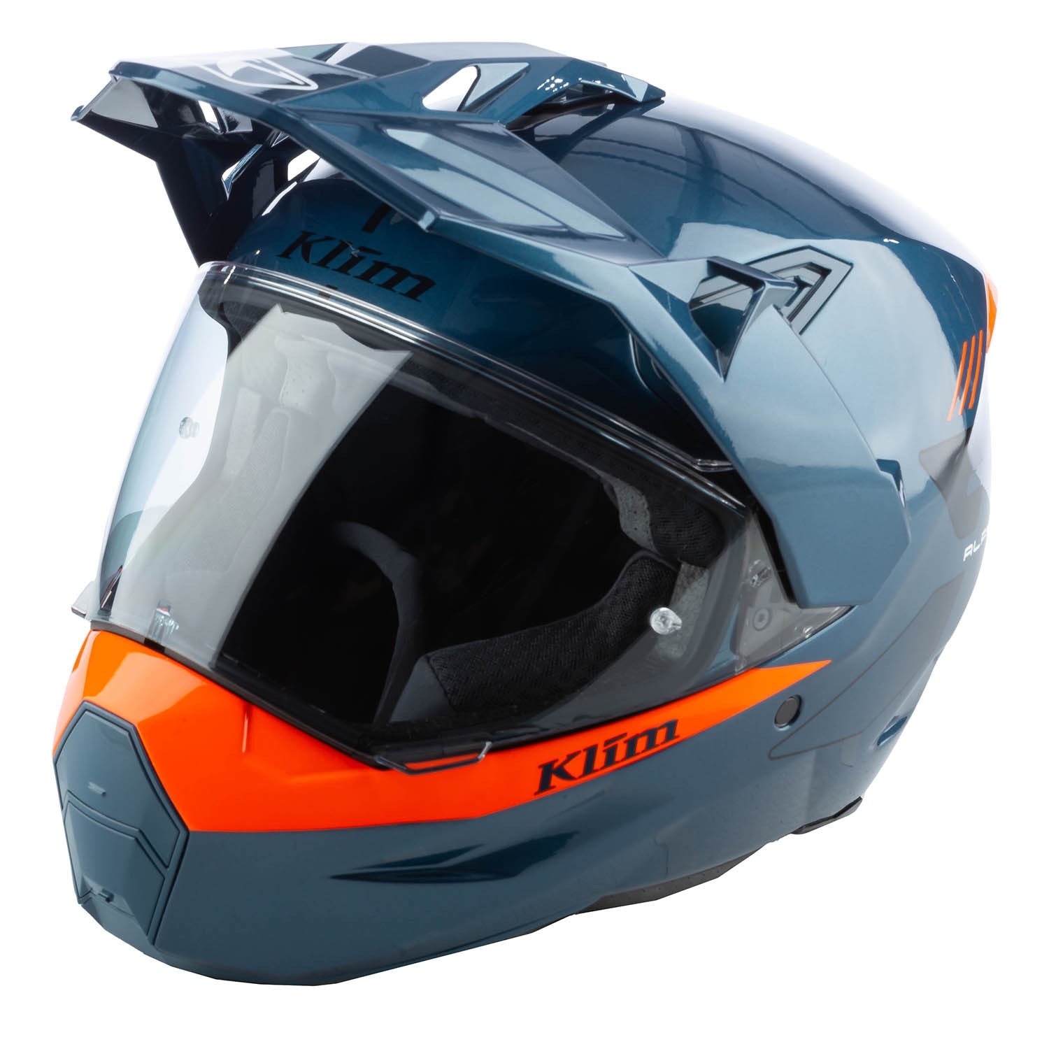 CASCO DE MOTO KLIM X1 ALPHA | GLOSS CONCEPT PETROL STRIKE ORANGE