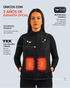 WANDERWARM WOMEN'S HEATED THERMAL SLEEVE JACKET | DUAL-PRO ANDORRA® VEST