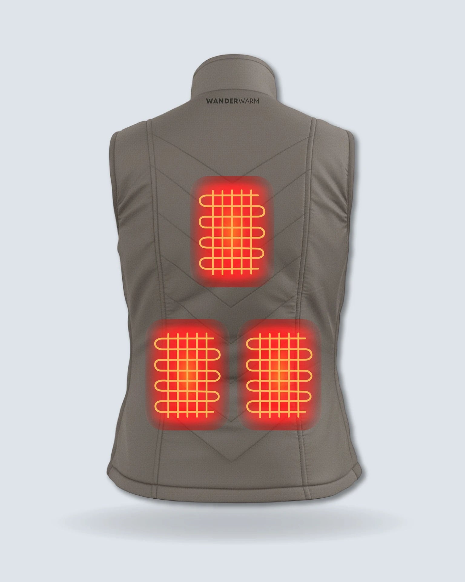 WANDERWARM WOMEN'S HEATED THERMAL SLEEVE JACKET | DUAL-PRO ANDORRA® VEST