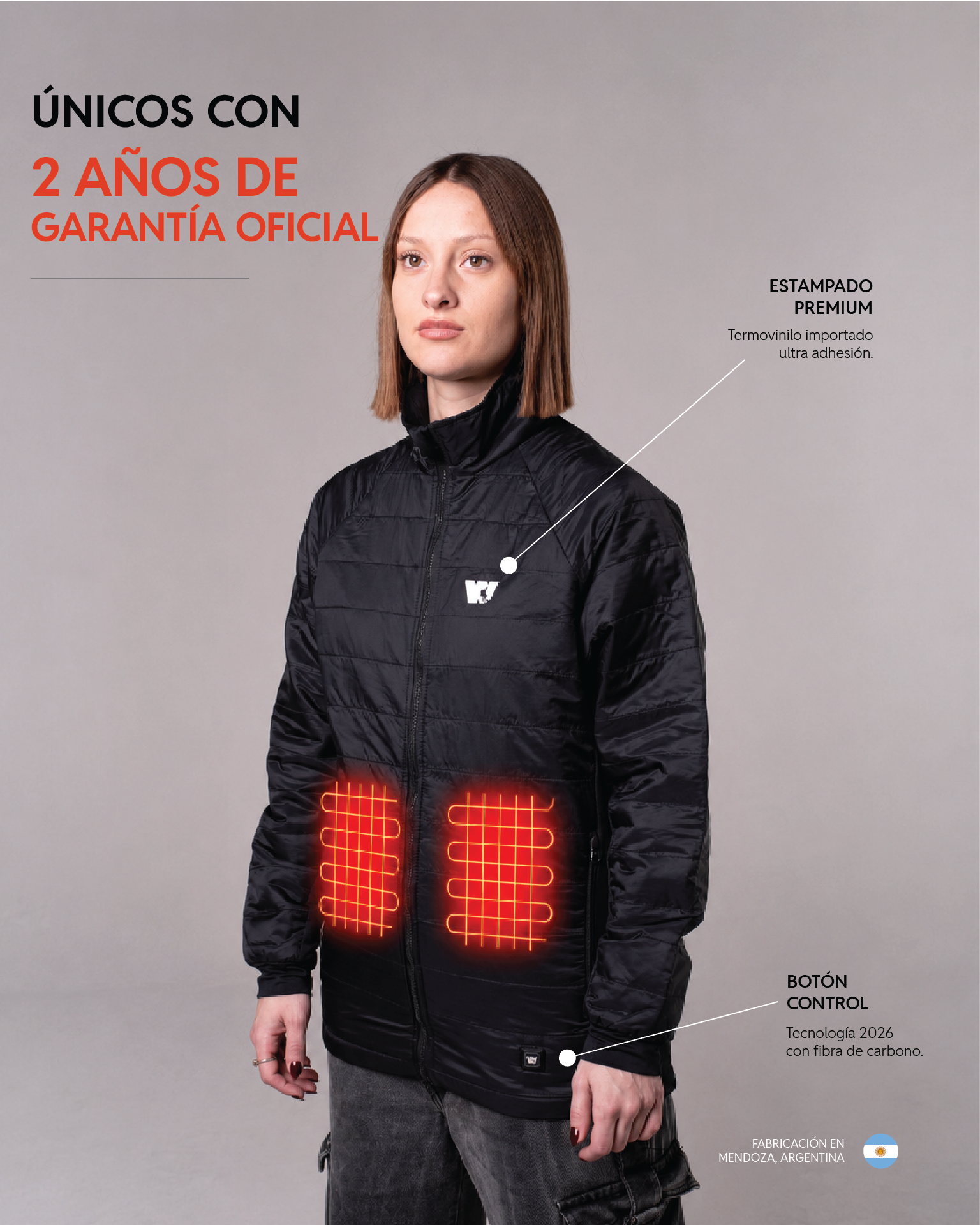 CHAQUETA TÉRMICA INTELIGENTE WANDERWARM ODIN