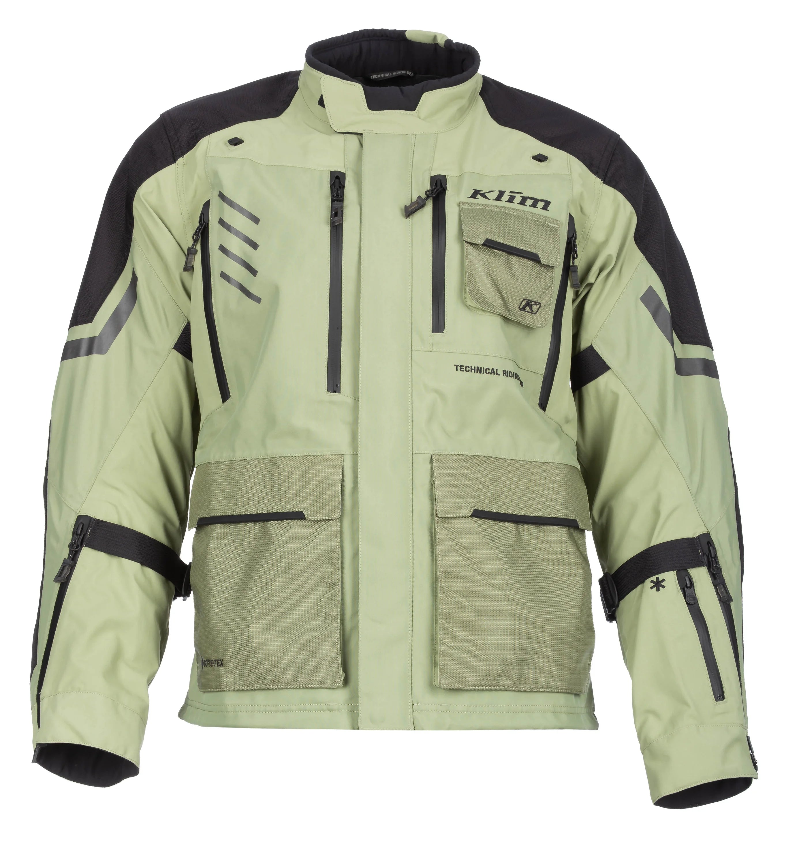 PREVENTA CHAQUETA DE MOTO KLIM CARLSBAD OIL GREEN