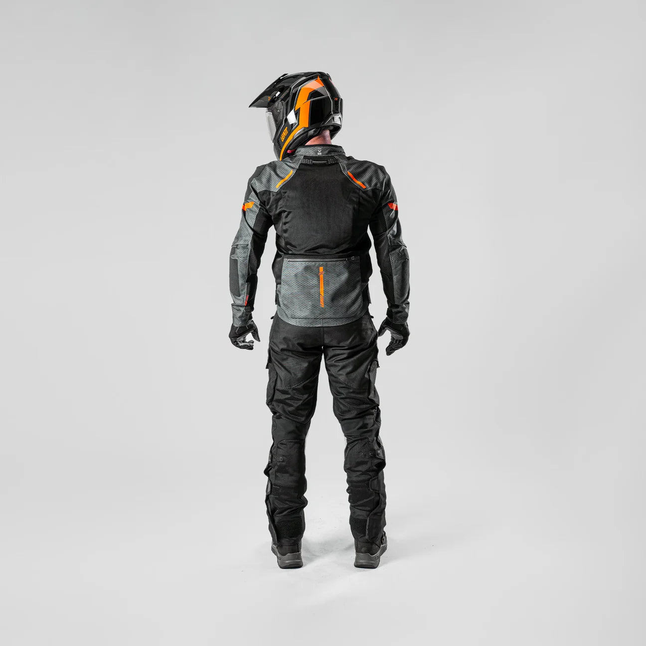 LEATT ADVENTURE FLOWTOUR 4.5 IRON MOTORCYCLE JACKET