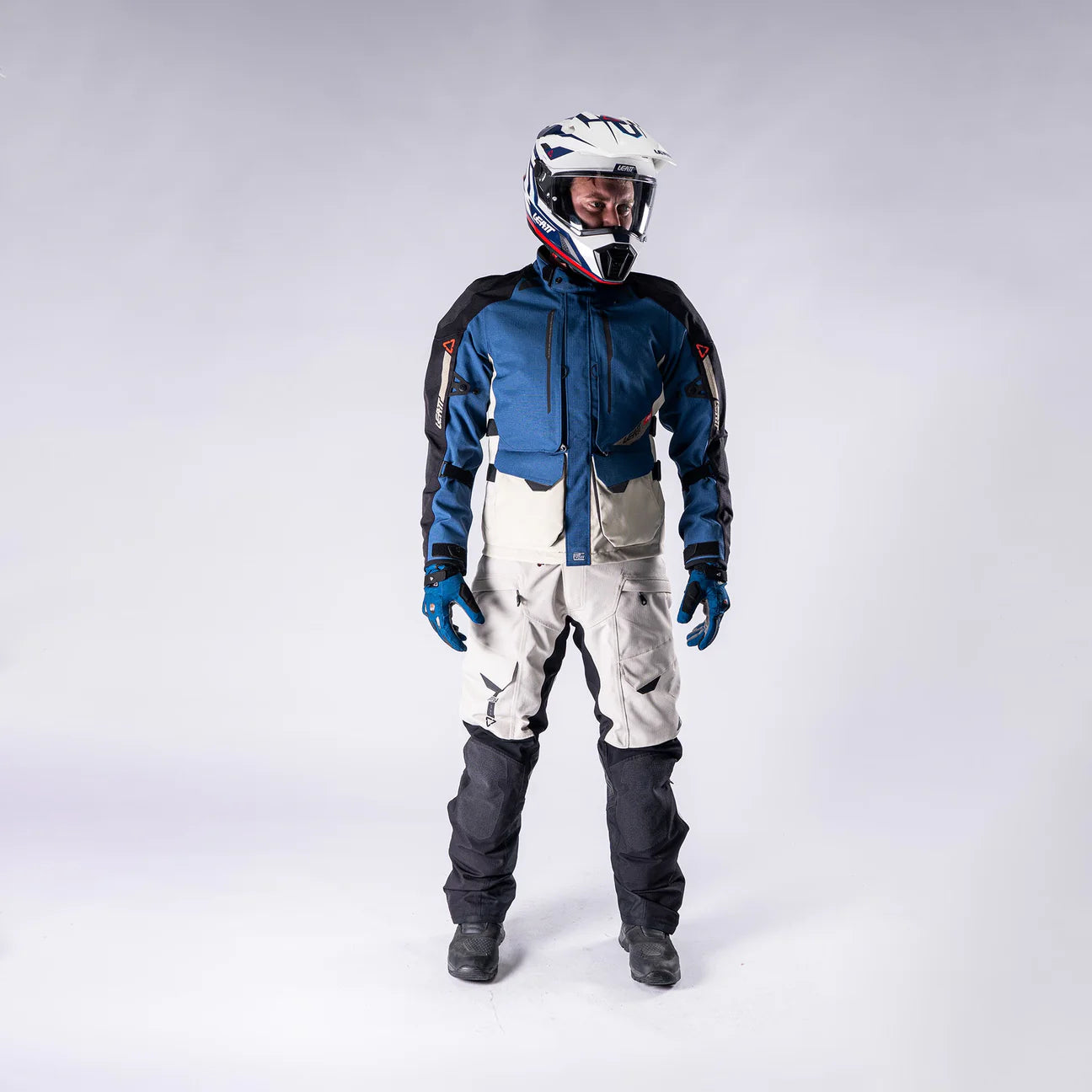 LEATT ADVENTURE DRITOUR 5.5 MIDNIGHT BLUE MOTORCYCLE JACKET