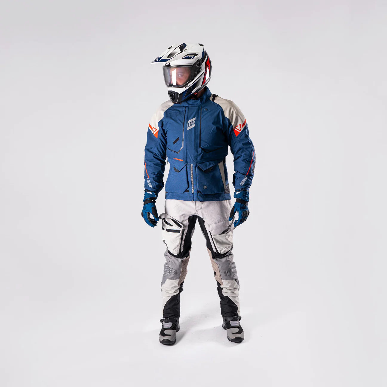 LEATT ADVENTURE MULTITOUR 8.5 MIDNIGHT BLUE MOTORCYCLE JACKET