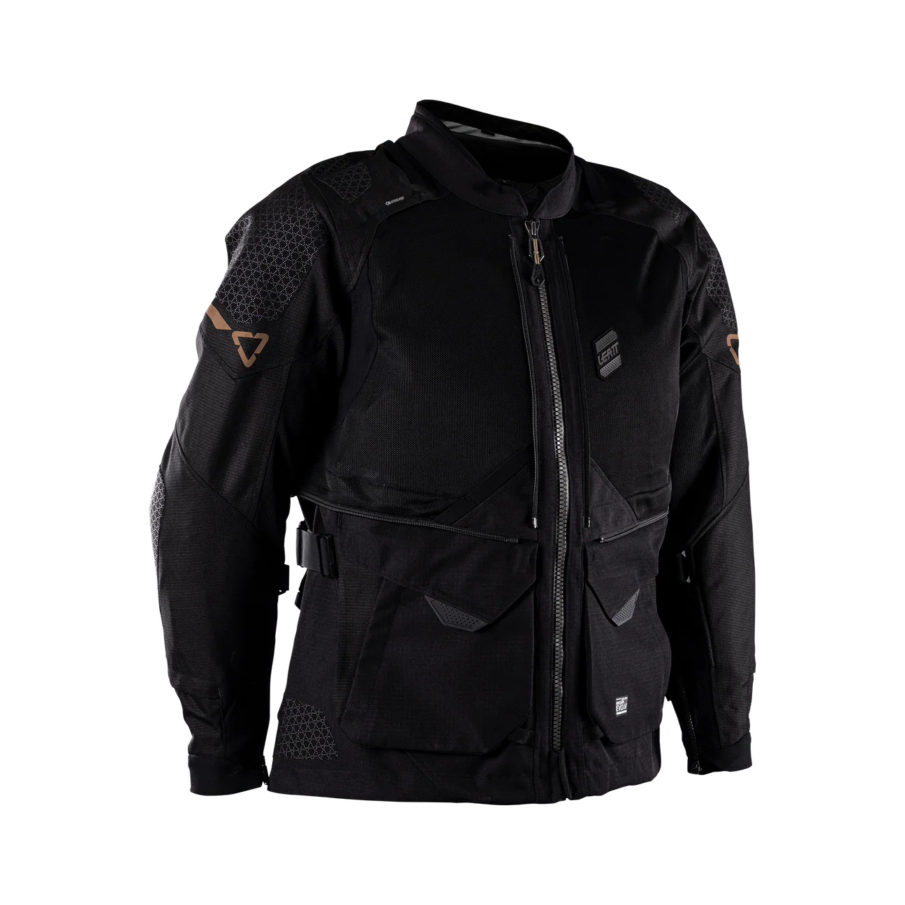 LEATT ADVENTURE MULTITOUR 8.5 STEALTH MOTORCYCLE JACKET