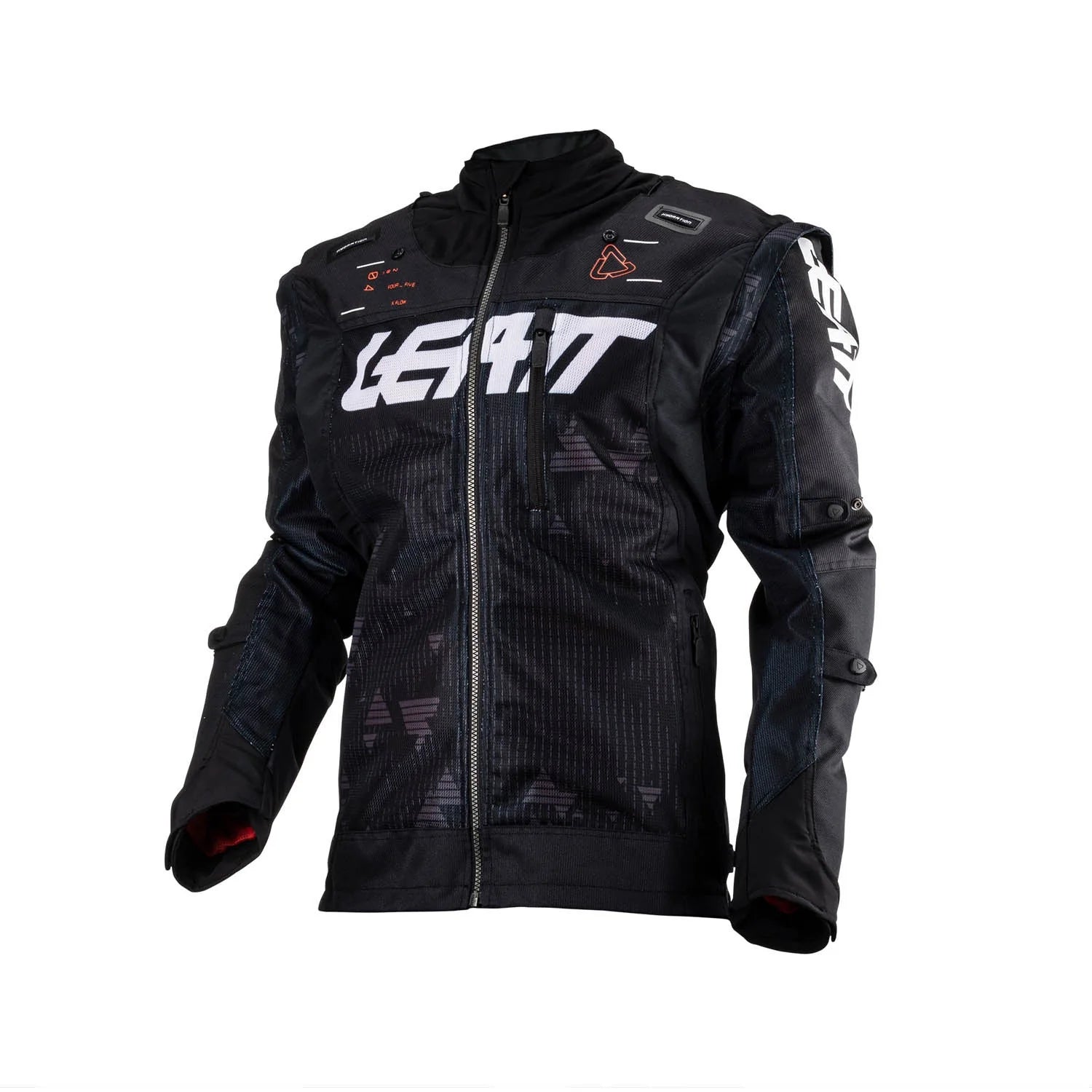 CHAQUETA DE MOTO LEATT 4.5 X-FLOW BLACK