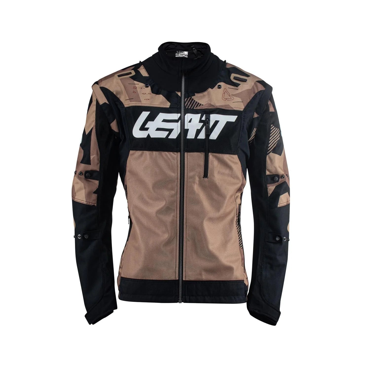 CHAQUETA DE MOTO LEATT 4.5 X-FLOW STONE