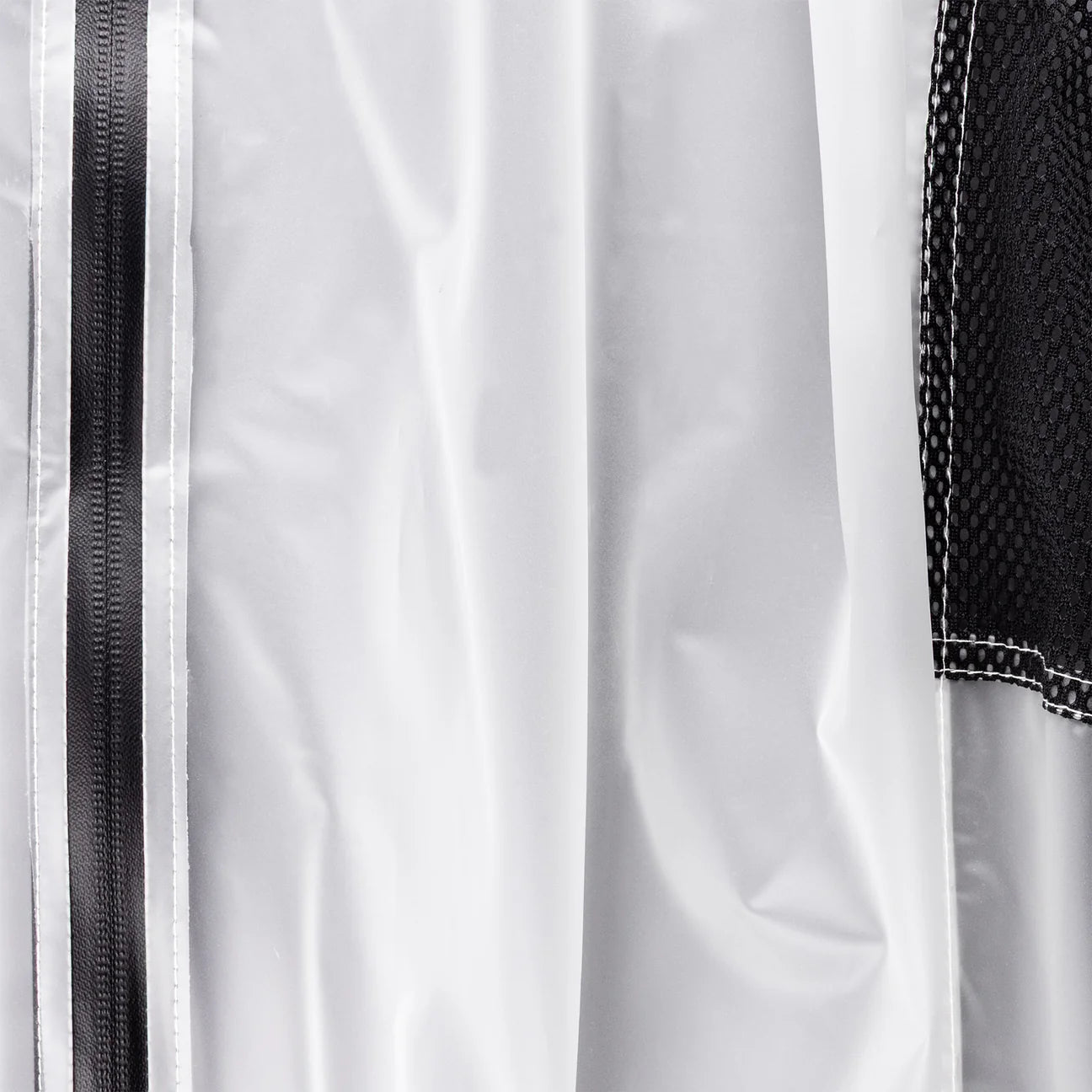 CHAQUETA IMPERMEABLE SIN MANGAS LEATT RACECOVER TRANSPARENTE