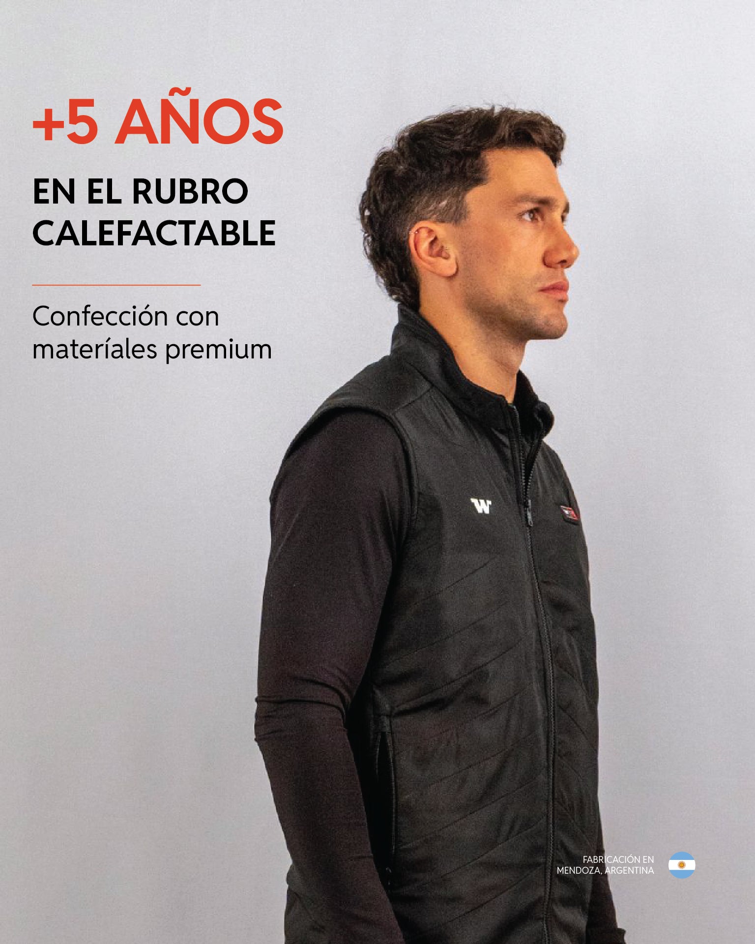CHAQUETA TÉRMICA CALEFACCIONADA WANDERWARM DUAL- PRO MALMÖ® VEST (Batería incluida)