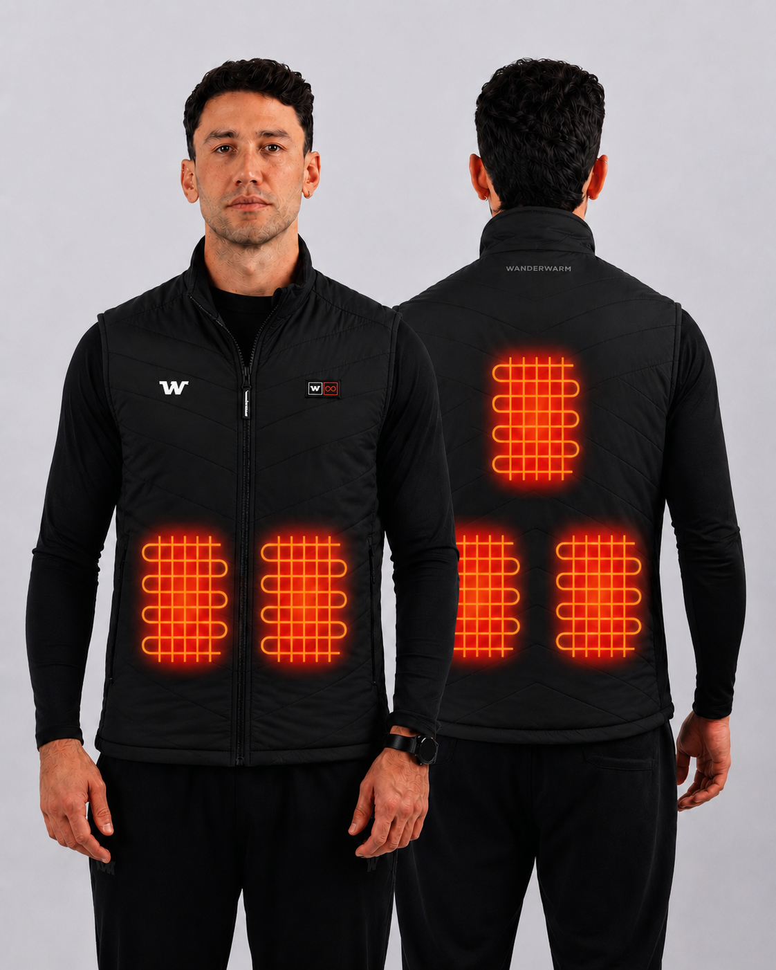 CHAQUETA TÉRMICA CALEFACCIONADA WANDERWARM DUAL- PRO MALMÖ® VEST (Batería incluida)