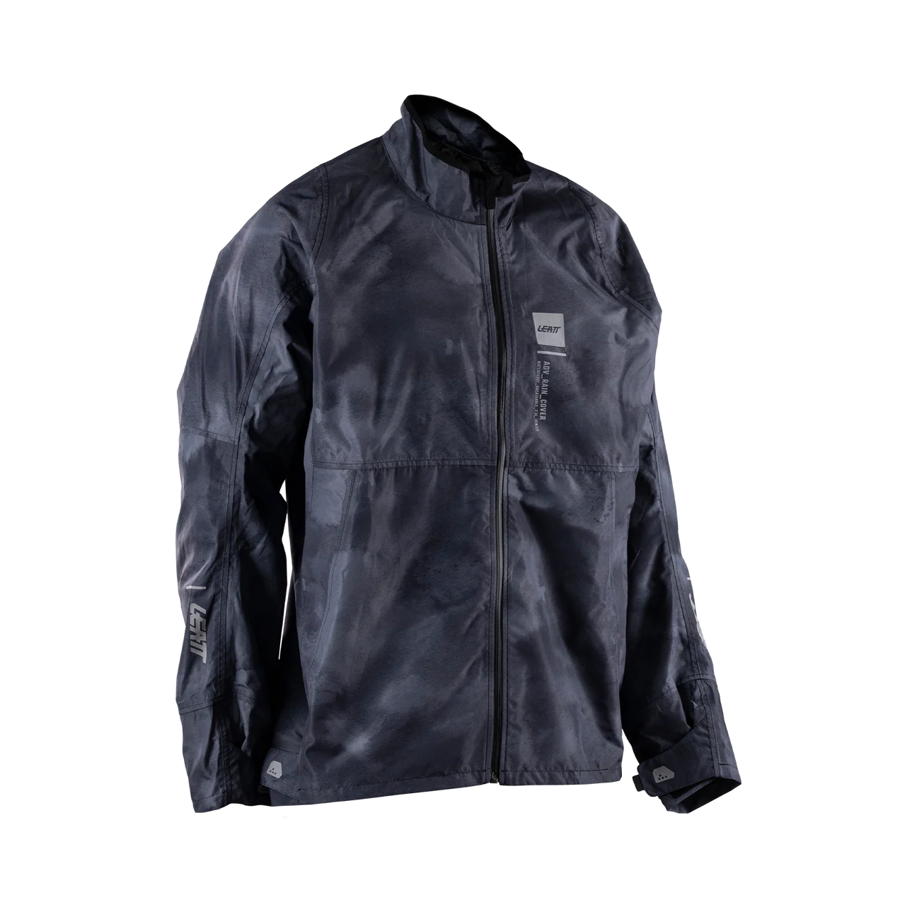 CHAQUETA IMPERMEABLE LEATT ADVENTURE RAIN COVER CAMO BLACK
