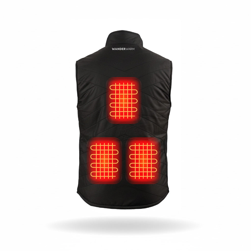 CHAQUETA TÉRMICA SIN MANGAS CALEFACCIONADA WANDERWARM | DUAL- PRO MALMÖ® VEST