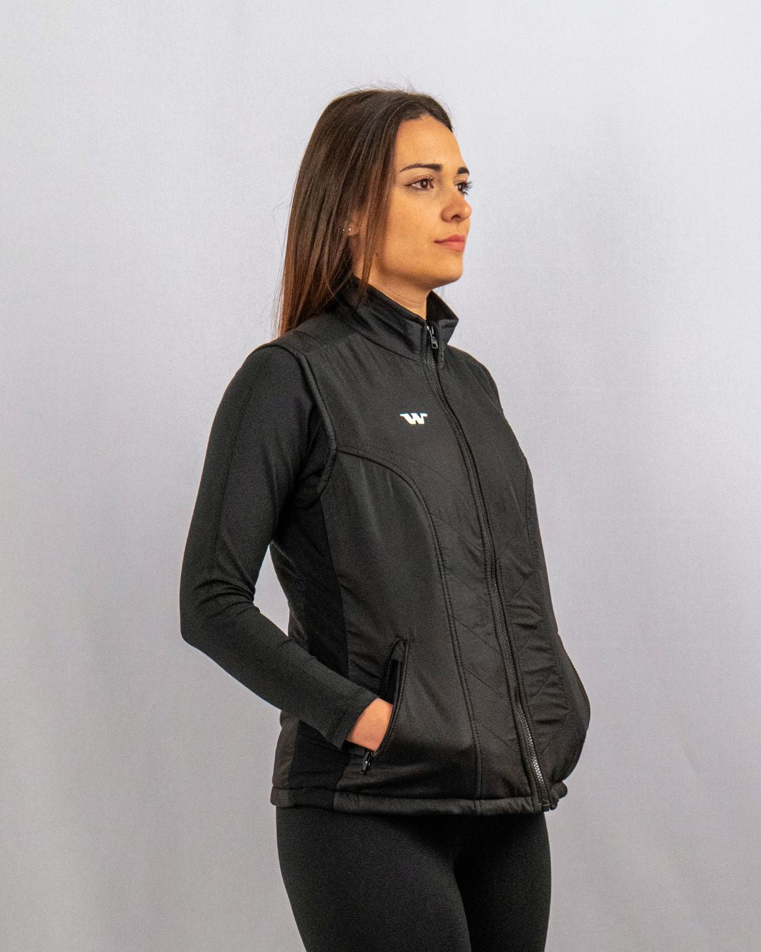 CHAQUETA SIN MANGAS TÉRMICA CALEFACCIONADA PARA MUJER WANDERWARM | DUAL-PRO ANDORRA® VEST
