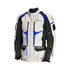CHAQUETA DE MOTO RAVENNA - ICE/ BLK/ BLUE