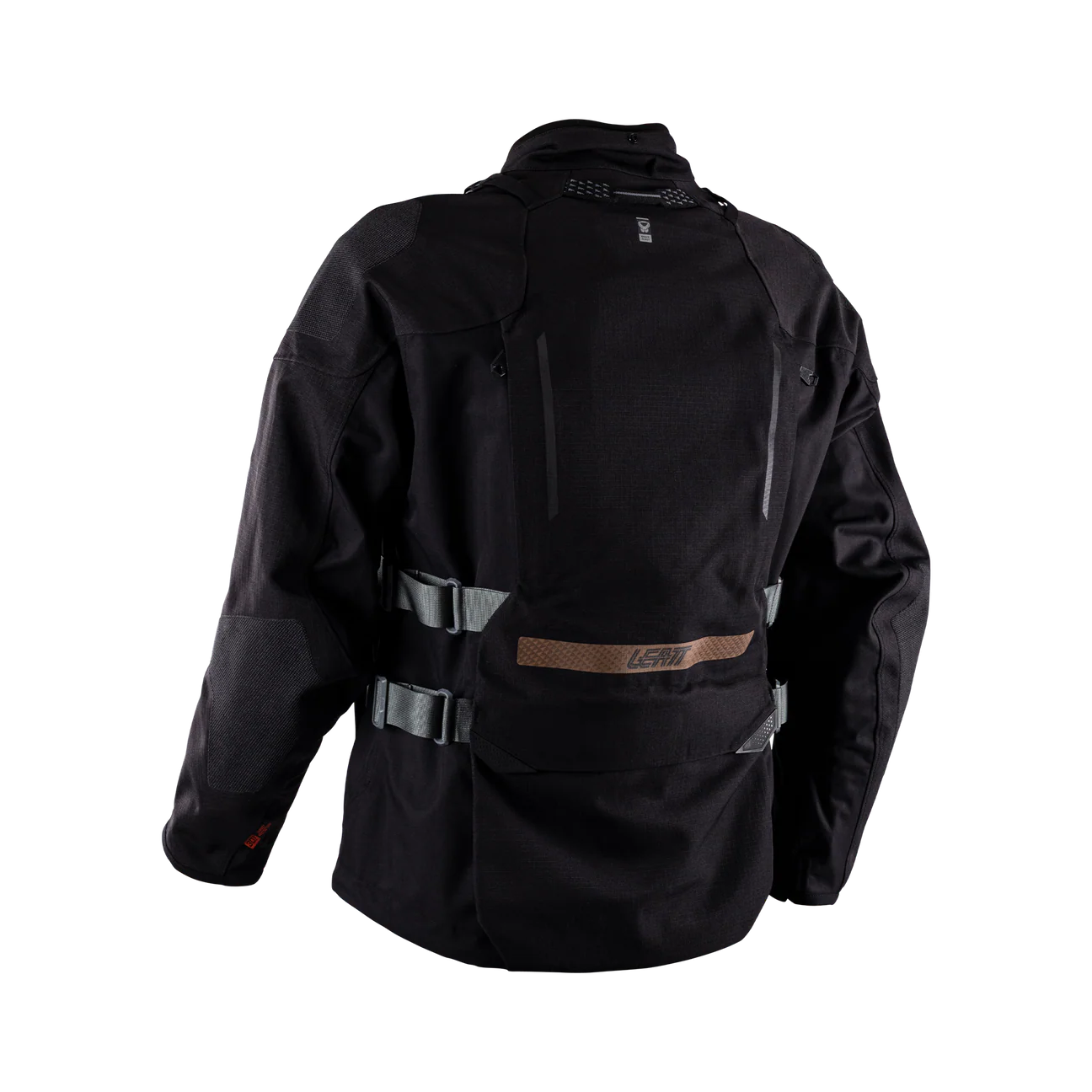 LEATT ADVENTURE DRITOUR 5.5 STEALTH BLACK GRAY MOTORCYCLE JACKET