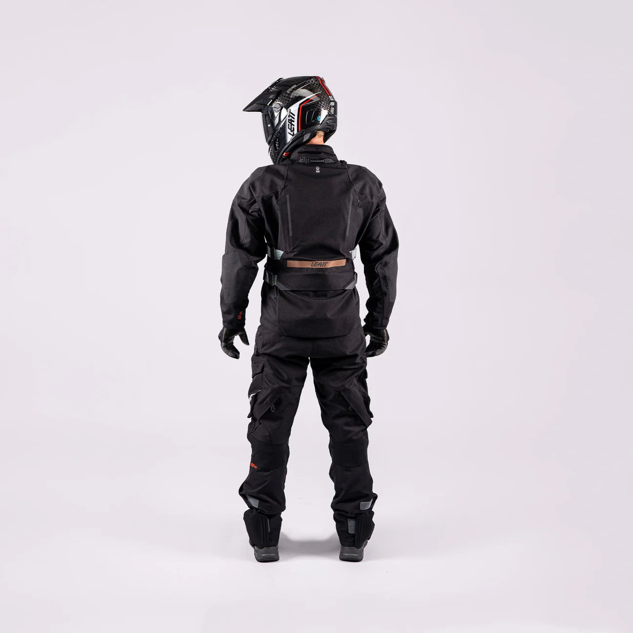 LEATT ADVENTURE DRITOUR 5.5 STEALTH BLACK GRAY MOTORCYCLE JACKET
