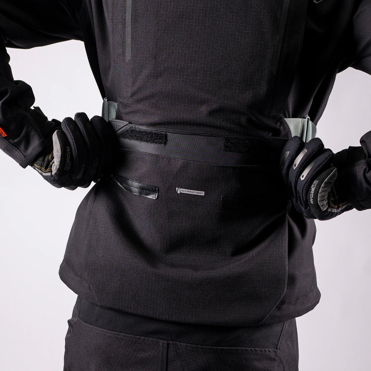 LEATT ADVENTURE DRITOUR 5.5 STEALTH BLACK GRAY MOTORCYCLE JACKET