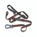 SET CORREAS DE AMARRE MATRIX WORX M1 1” PARA MOTO (2 UNIDADES) NEGRAS