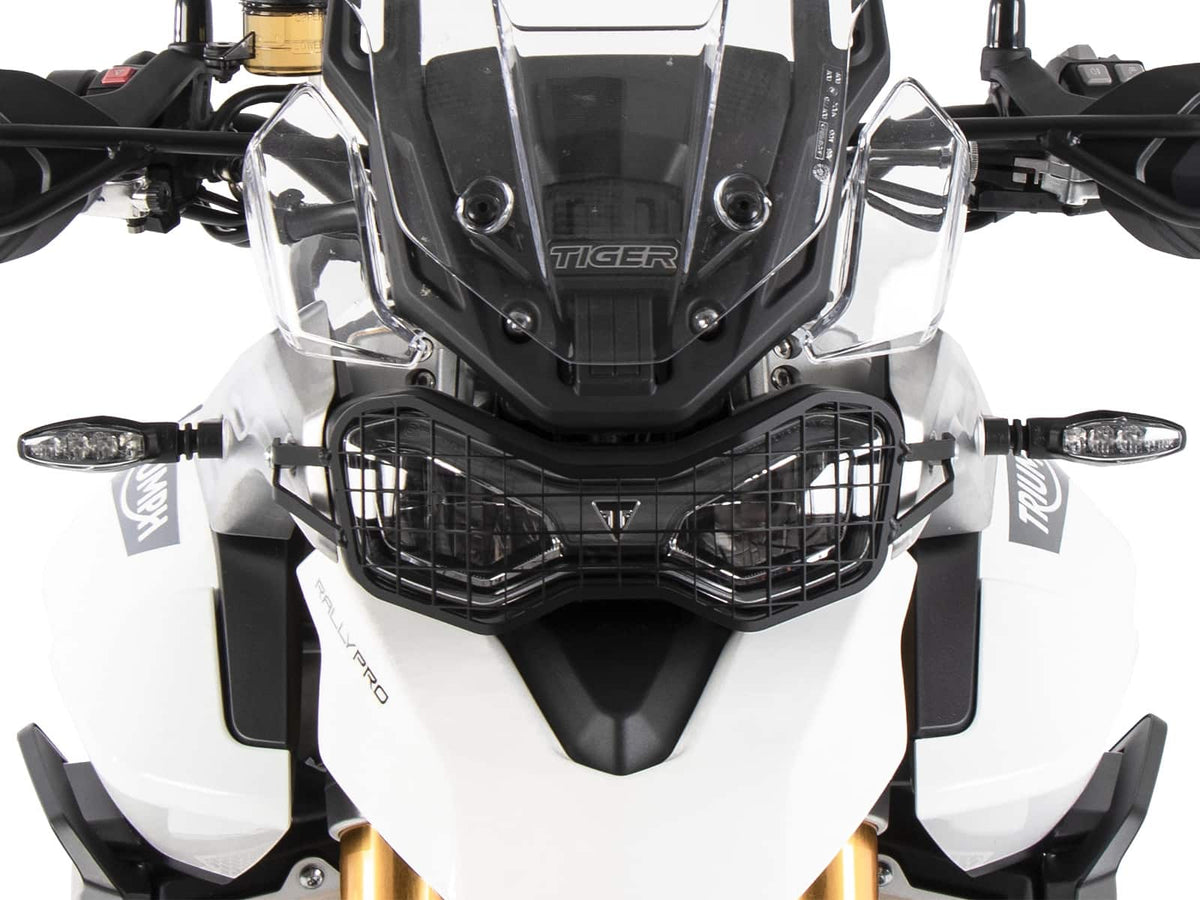 REJILLA DE FOCO HEPCO&BECKER NEGRA TRIUMPH TIGER 900 RALLY / GT / PRO 2020-2023