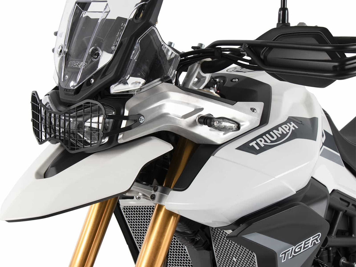 REJILLA DE FOCO HEPCO&BECKER NEGRA TRIUMPH TIGER 900 RALLY / GT / PRO 2020-2023