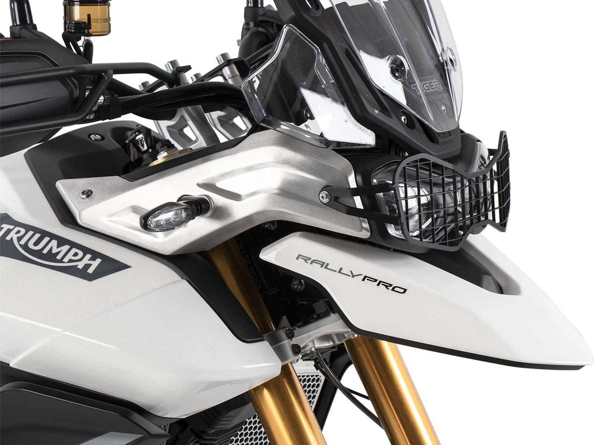 REJILLA DE FOCO HEPCO&BECKER NEGRA TRIUMPH TIGER 900 RALLY / GT / PRO 2020-2023