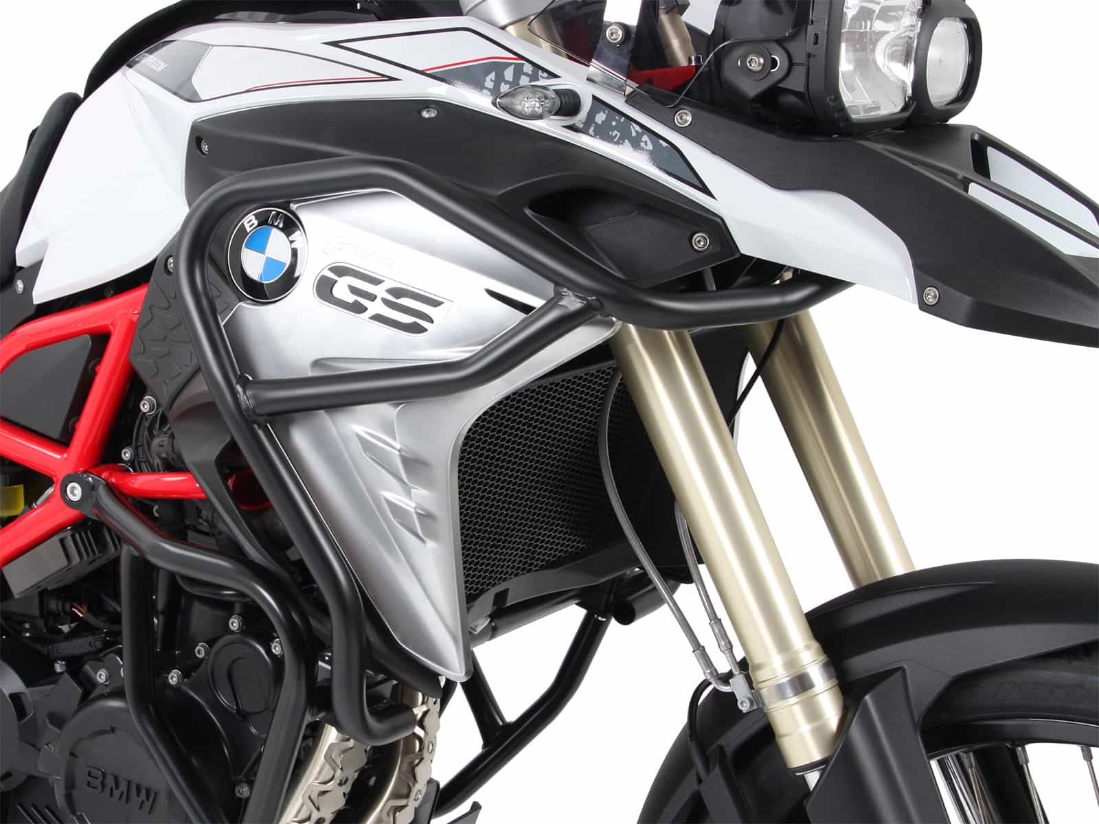 DEFENSA ESTANQUE PARA BMW F 800 GS LC (2017-2018) NEGRA HEPCO & BECKER