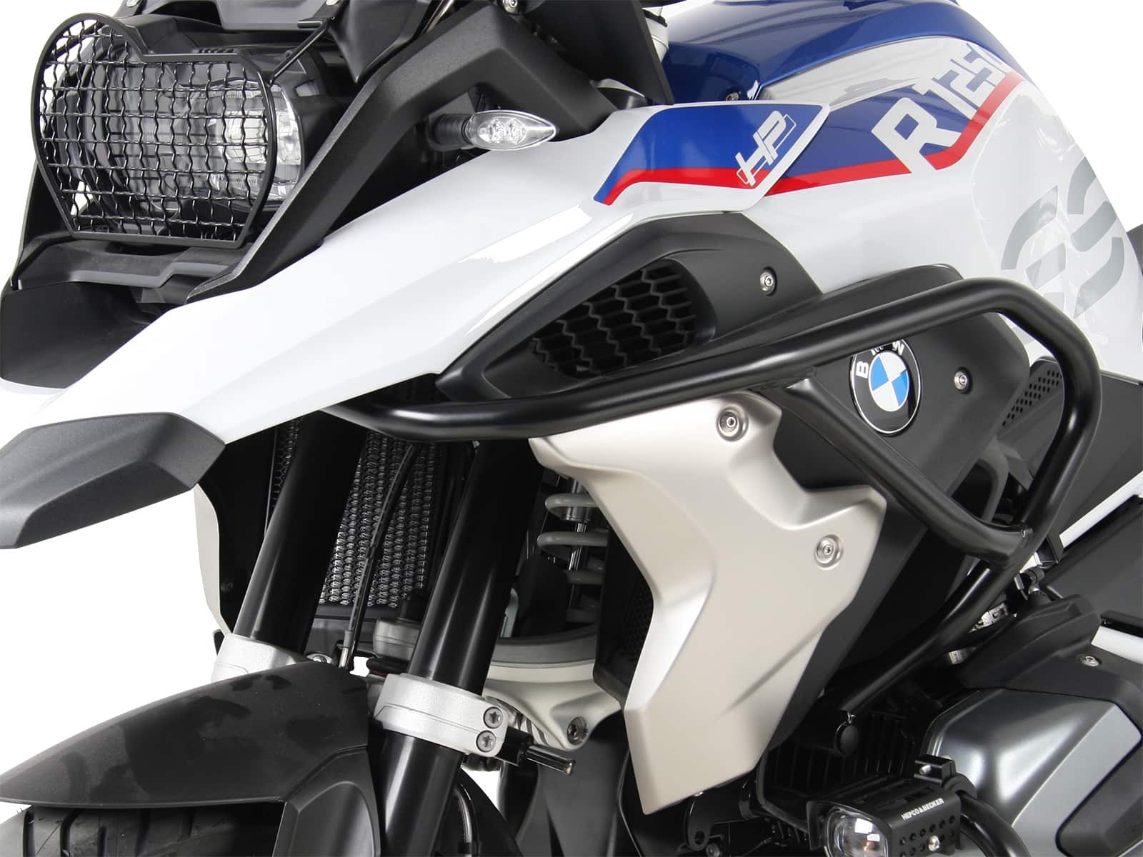DEFENSA ESTANQUE PARA BMW R1250GS (2018-2023) NEGRA HEPCO & BECKER