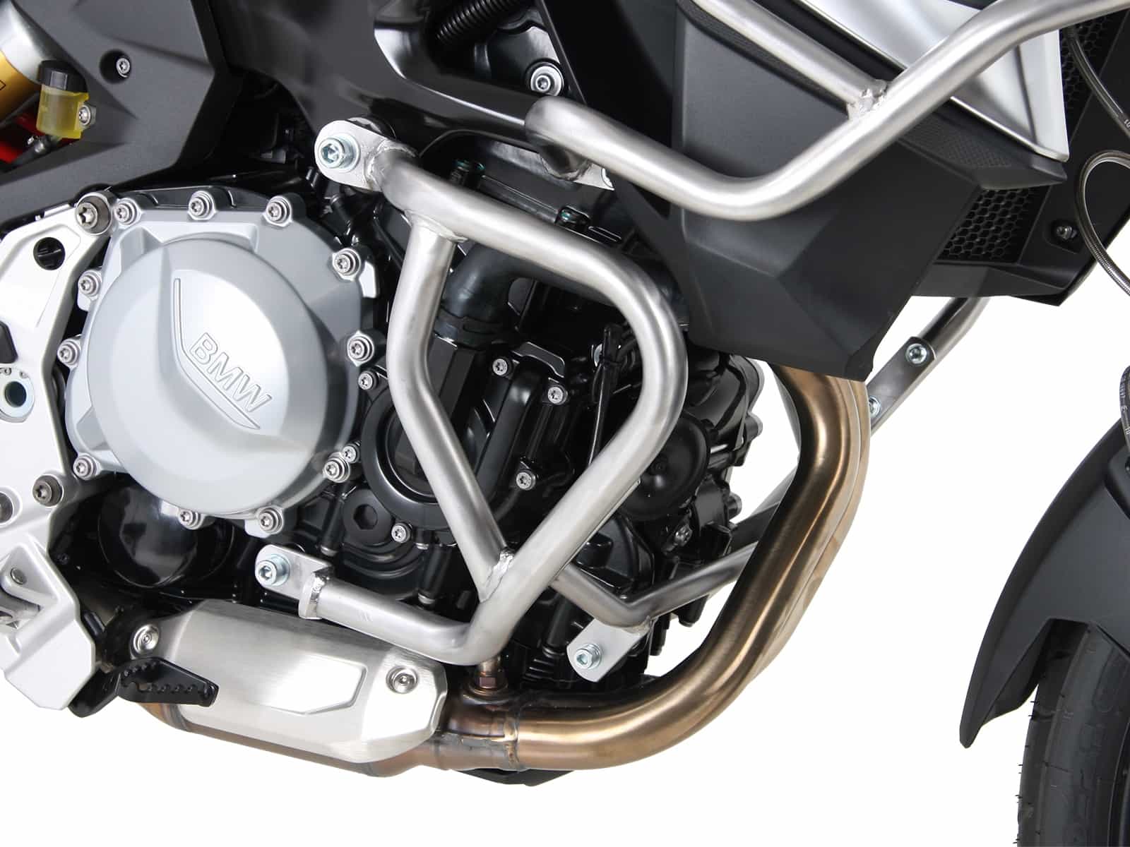 DEFENSA DE MOTOR PARA BMW F 750 GS (2018-2023) INOX HEPCO & BECKER