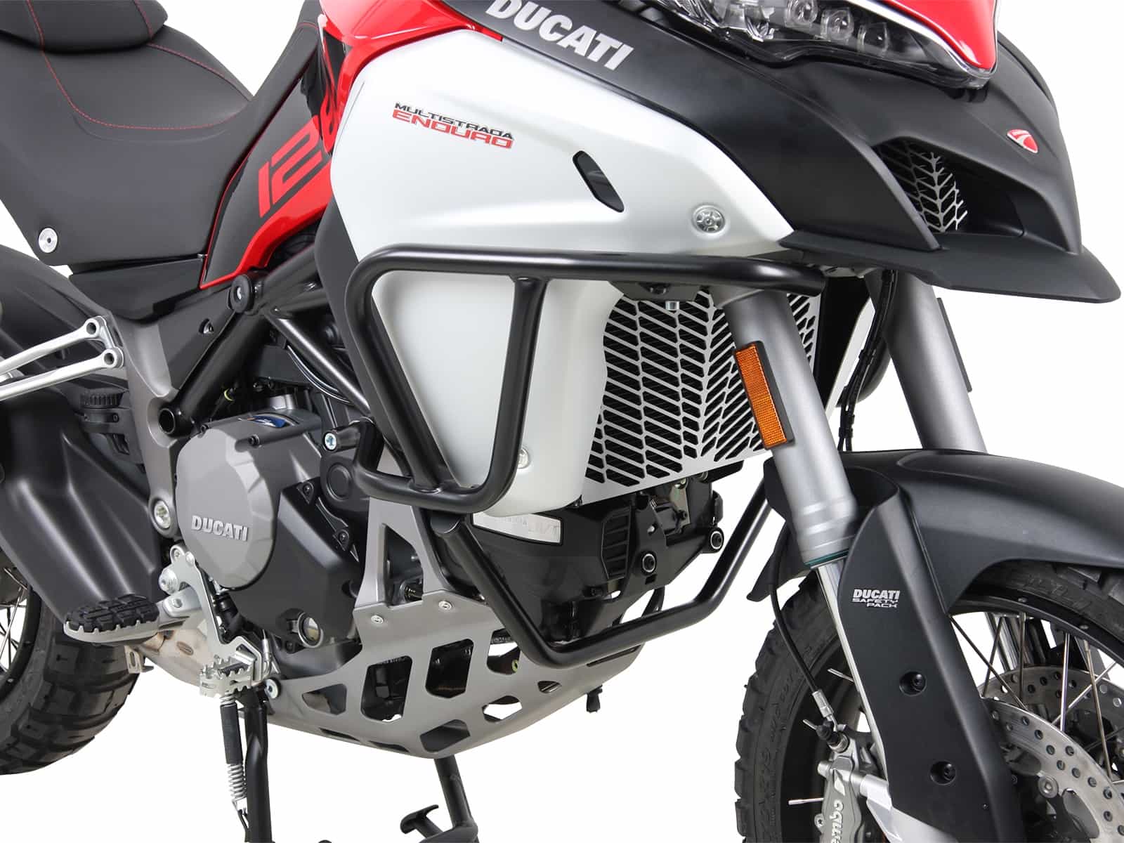 DEFENSA ESTANQUE PARA DUCATI MULTISTRADA 1260 ENDURO (2019-2021) NEGRA HEPCO & BECKER