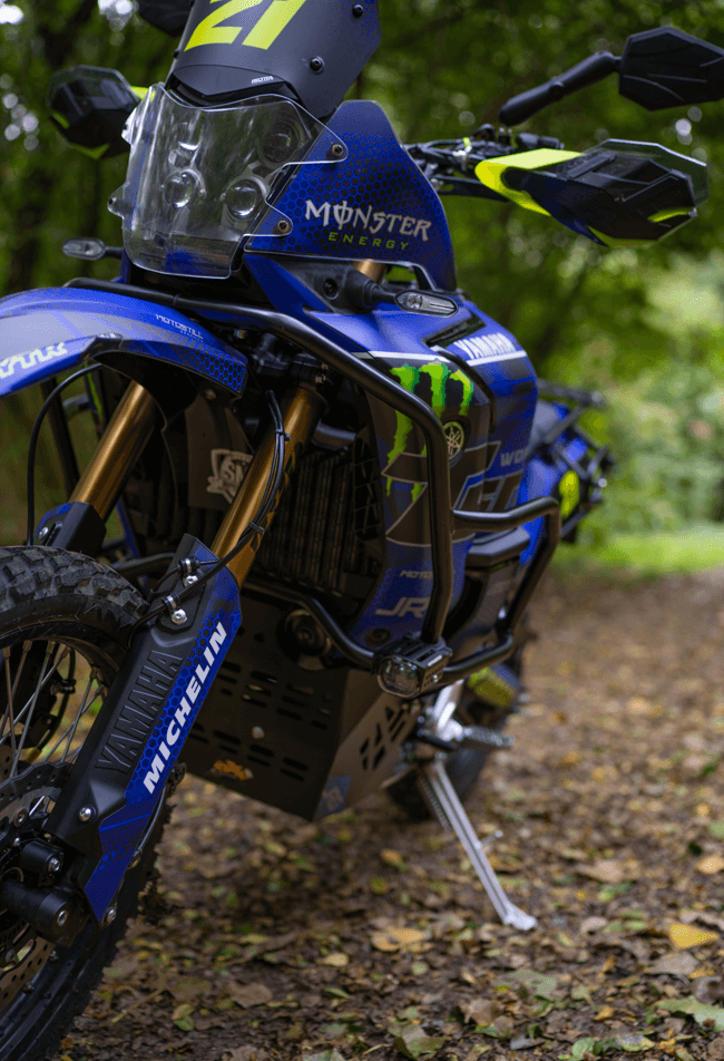 DEFENSA DE ESTANQUE SOLID HEPCO&BECKER NEGRO YAMAHA TÉNÉRÉ 700 WORLD RAID 2022-2024 / WORLD RALLY 2023-2024